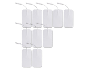 10PC Rectangle Replacement Pads for Tens Machine Massager